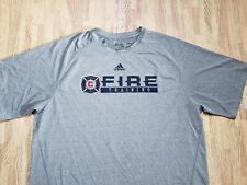 Camisa gris Chicago Fire Training MLS Adidas ClimaLite ~ para hombre 2XL XXL ~ entrenamiento segunda mano  Embacar hacia Argentina
