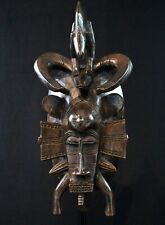 Arte Africana - Máscara Kpelie Senoufo - Mestre Escultor Ziéhouo Soro - 32 CMS comprar usado  Enviando para Brazil
