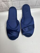 Zapatillas Vanity Fair Mates Suave Satén Azul Real Encaje Talla 5/6 Lavables Nuevas segunda mano  Embacar hacia Argentina