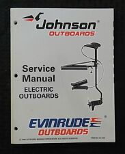 JOHNSON ENVINRUDE EU SERIES ELECTRIC OUTBOARD BOAT TROLLING MOTOR SERVICE MANUAL for sale  Shipping to South Africa