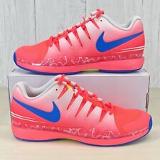 Nike Court Zoom Vapor Pink Tennis Shoes Hot Punch Federer New Mens 10 FB2664-600 for sale  Shipping to South Africa