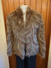 Raccoon fur coat for sale  CAMBORNE
