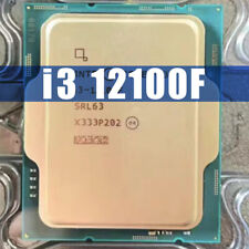 Intel Core i3-12100F 4-Cores 3.3GHz LGA 1700 12th Gen CPU Processor 58W for sale  Shipping to South Africa