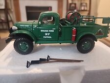 Used, Vintage First Gear Smokey Bear 1/30 Scale Dodge Power Wagon Fire Unit 19-2459 for sale  Shipping to South Africa