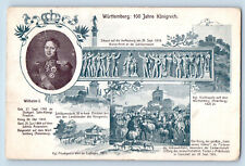 Cartão postal Stuttgart Alemanha Guilherme I Filho do Rei Frederico 1907 multivisualização, usado comprar usado  Enviando para Brazil