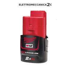 Milwaukee m12 batteria usato  San Benedetto Del Tronto