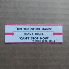 Randy travis hand for sale  Shipping to Ireland
