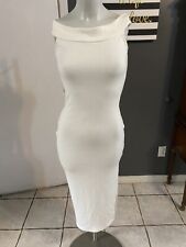 Vestido exclusivo Rachel Pally Revolve XS marfim maxi lápis fora do ombro comprar usado  Enviando para Brazil