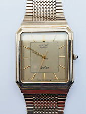 Piezas de reloj SEIKO DOLCE 08/1985 cuarzo 7731-5081 (5931-5490)/reparación/restauración oro segunda mano  Embacar hacia Argentina