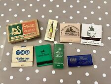 Assorted vintage matchboxes for sale  BRECON