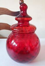 Empoli red glass for sale  SWADLINCOTE