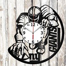 Reloj de pared New York Giants disco de vinilo hecho a mano decoración original regalo 5685 segunda mano  Embacar hacia Argentina