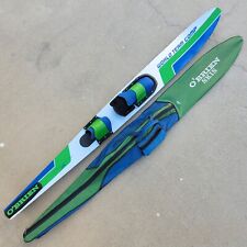 🔥 OBRIEN WORLD TEAM COMP SLALOM SKI 72” BAG Green Blue Silver O’Brien Water Ski, used for sale  Redondo Beach