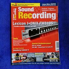 Sound & Recording 03-2009 - Ableton Live 8, Steinberg Cubase 5, Lexicon I-Onix segunda mano  Embacar hacia Argentina