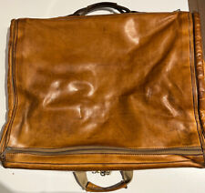 VERY HANDSOME VINTAGE HARTMANN LEATHER GARMENT LUGGAGE BAG LARGE for sale  Shipping to South Africa