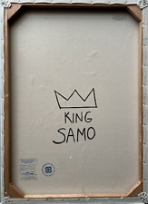 Jean-Michel Basquiat (Handmade) Acrylic Painting on canvas signed & stamped for sale  Shipping to South Africa