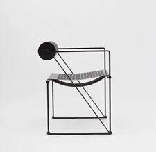 Mario Botta Seconda Chair (1) Alias 1990s 1980s Italy Design Black Armchair comprar usado  Enviando para Brazil