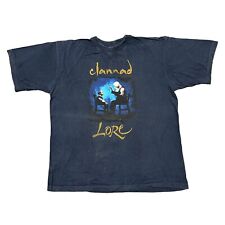 Camiseta Vintage Clannad Band XL Azul 1996 Tour Concert Celta Irlandesa Folk Band, usado comprar usado  Enviando para Brazil