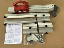 Shopsmith Mark V 520 Table Front + Rear Rail Assembly w/HW and Pro Rip Fence for sale  North East