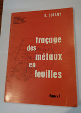 Tracage metaux feuilles d'occasion  France