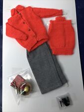 Kit de costura e saltos vintage Mattel Barbie Outfit década de 1960 suéter menina laranja L109 comprar usado  Enviando para Brazil