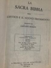 Sacra bibbia antico usato  Roma