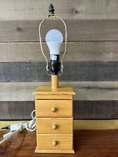 Wooden table lamp for sale  Monee