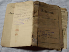 Altes soldbuch ca gebraucht kaufen  Chemnitz