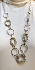 Long necklace silver for sale  TETBURY