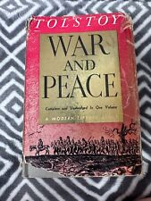 Guerra y paz de León Tolstoi de la biblioteca moderna tapa dura segunda mano  Embacar hacia Argentina