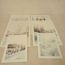 BLCKART Winter Wonderland Zestaw plakatów Dwustronne drukowane zimowe zdjęcia  na sprzedaż  PL