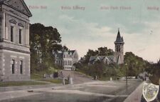 Postcard public library for sale  STAMFORD