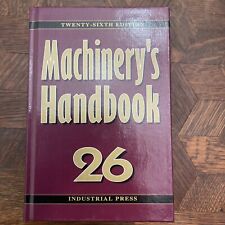 Manual de maquinaria: 26a edición 2000 Industrial Press Inc. segunda mano  Embacar hacia Mexico