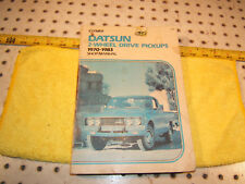 Datsun 1970 1983 for sale  Rocklin
