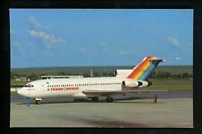 Cartão postal cromado de avião de aviação Transbrasil Airlines Boeing 727-27C comprar usado  Enviando para Brazil