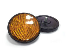 Par delantero reflectores ámbar para Yamaha DT100 DT125 DT175 DT250 DT400 , usado segunda mano  Embacar hacia Argentina