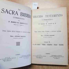 Sacra bibbia vecchio usato  Vaiano Cremasco