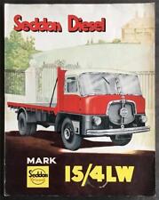 Seddon diesel mark for sale  LEICESTER