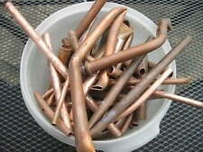 Used, COPPER PIPE SCRAP OFF CUTS SOLDIER FREE 10,15,22 MM PIPE 1KG LOT,CRAFT RECYCLE for sale  WINSFORD