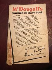 Mcdougalls wartime cookery for sale  NOTTINGHAM