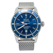 Usado, Relógio masculino Breitling Super Ocean Heritage A17320 aço inoxidável mostrador azul 46mm comprar usado  Enviando para Brazil