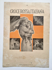 Manifesto croce rossa usato  Milano