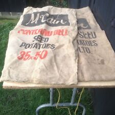 Vintage hessian sacks. for sale  DARLINGTON