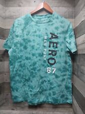 CAMISETA MASCULINA MANGA CURTA AEROPOSTALE TIE DYE. VERDE Areo New York 87 comprar usado  Enviando para Brazil