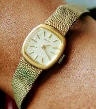 Reloj de Vestir Seiko 1968 Japón De Colección Pulsera Oro Joyería Acero Inoxidable PIEZAS, usado segunda mano  Embacar hacia Argentina