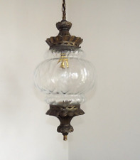 Lampe suspendue vintage d'occasion  Plœuc-sur-Lié