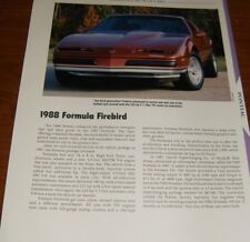1988 pontiac formula for sale  Melvindale