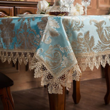 European Embroidery Tablecloth Luxury Lace Table Cover Home  Table Table Cloth for sale  Shipping to South Africa