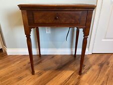 Beautiful 1950 Singer Sewing Machine Walnut Cabinet 201 15-90 15-91 66 Complete  for sale  Canada