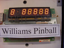 Williams pinball digit for sale  Maple Lake